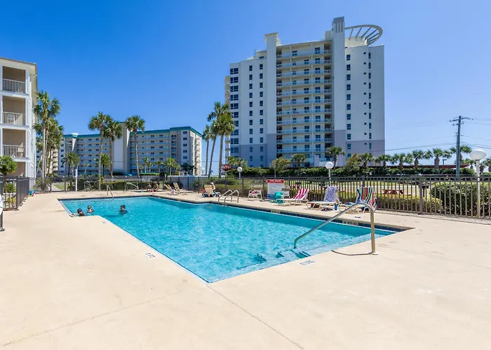 Gulf View King Bed With Bunk And Large L Shaped Balcony In Cozy Perdido Key *