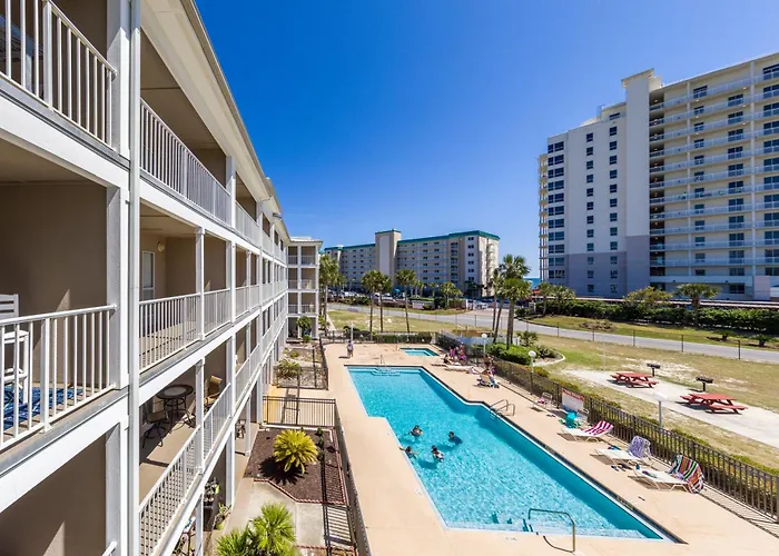 Gulf View King Bed With Bunk And Large L Shaped Balcony In Cozy Perdido Key * Pensacola