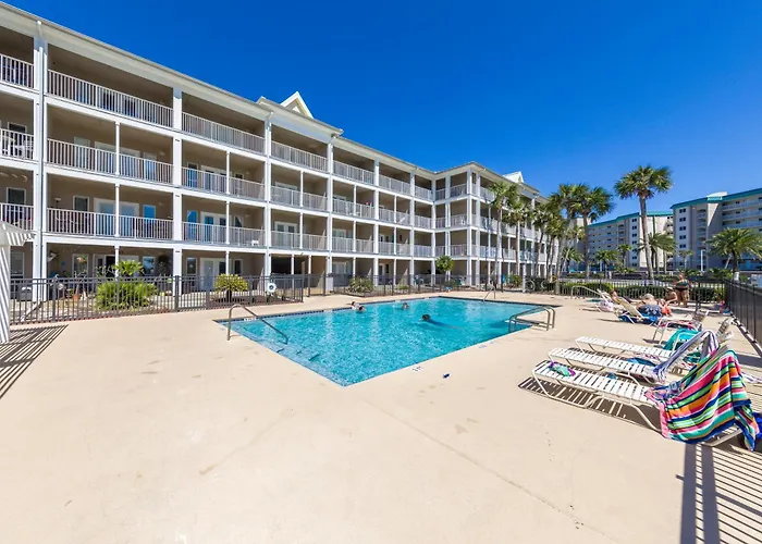 Gulf View King Bed With Bunk And Large L Shaped Balcony In Cozy Perdido Key Apartment *