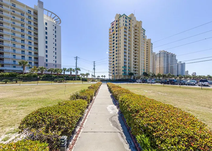 Gulf View King Bed With Bunk And Large L Shaped Balcony In Cozy Perdido Key Pensacola