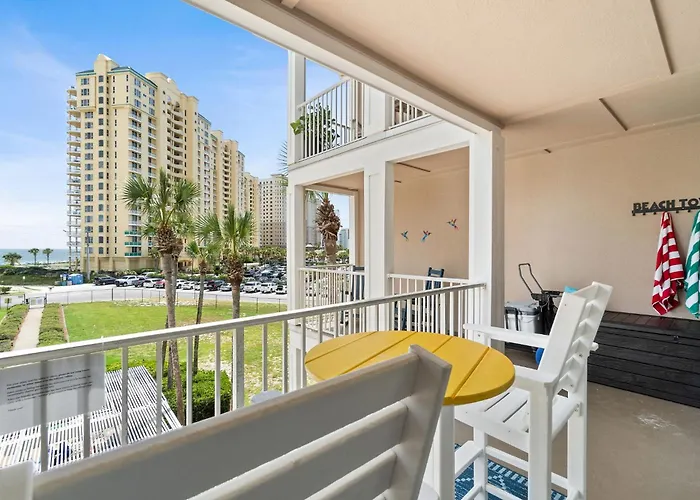 Gulf View King Bed With Bunk And Large L Shaped Balcony In Cozy Perdido Key * Pensacola