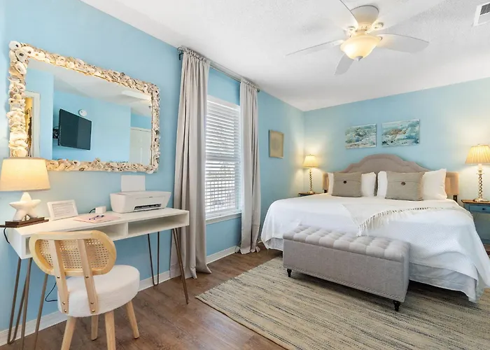 Apartment Gulf View King Bed With Bunk And Large L Shaped Balcony In Cozy Perdido Key Pensacola