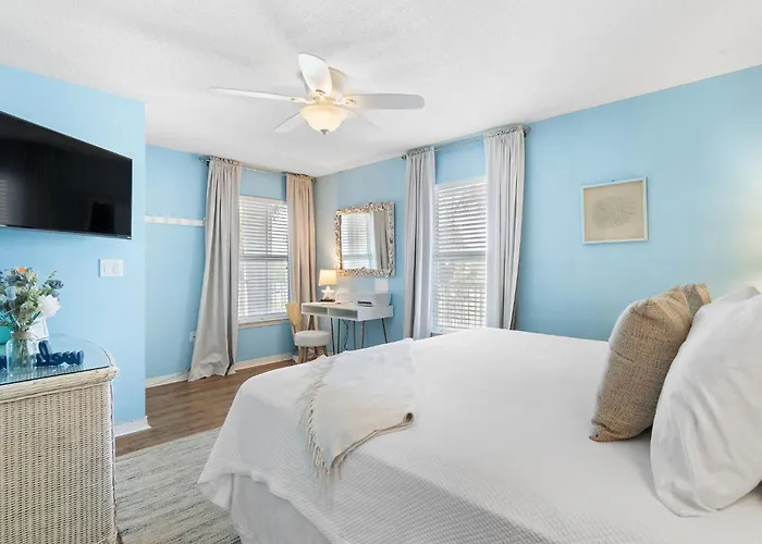 Gulf View King Bed With Bunk And Large L Shaped Balcony In Cozy Perdido Key *