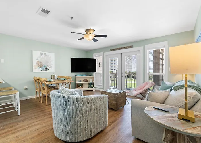 Gulf View King Bed With Bunk And Large L Shaped Balcony In Cozy Perdido Key Pensacola