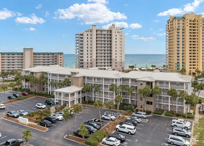 Gulf View King Bed With Bunk And Large L Shaped Balcony In Cozy Perdido Key Pensacola